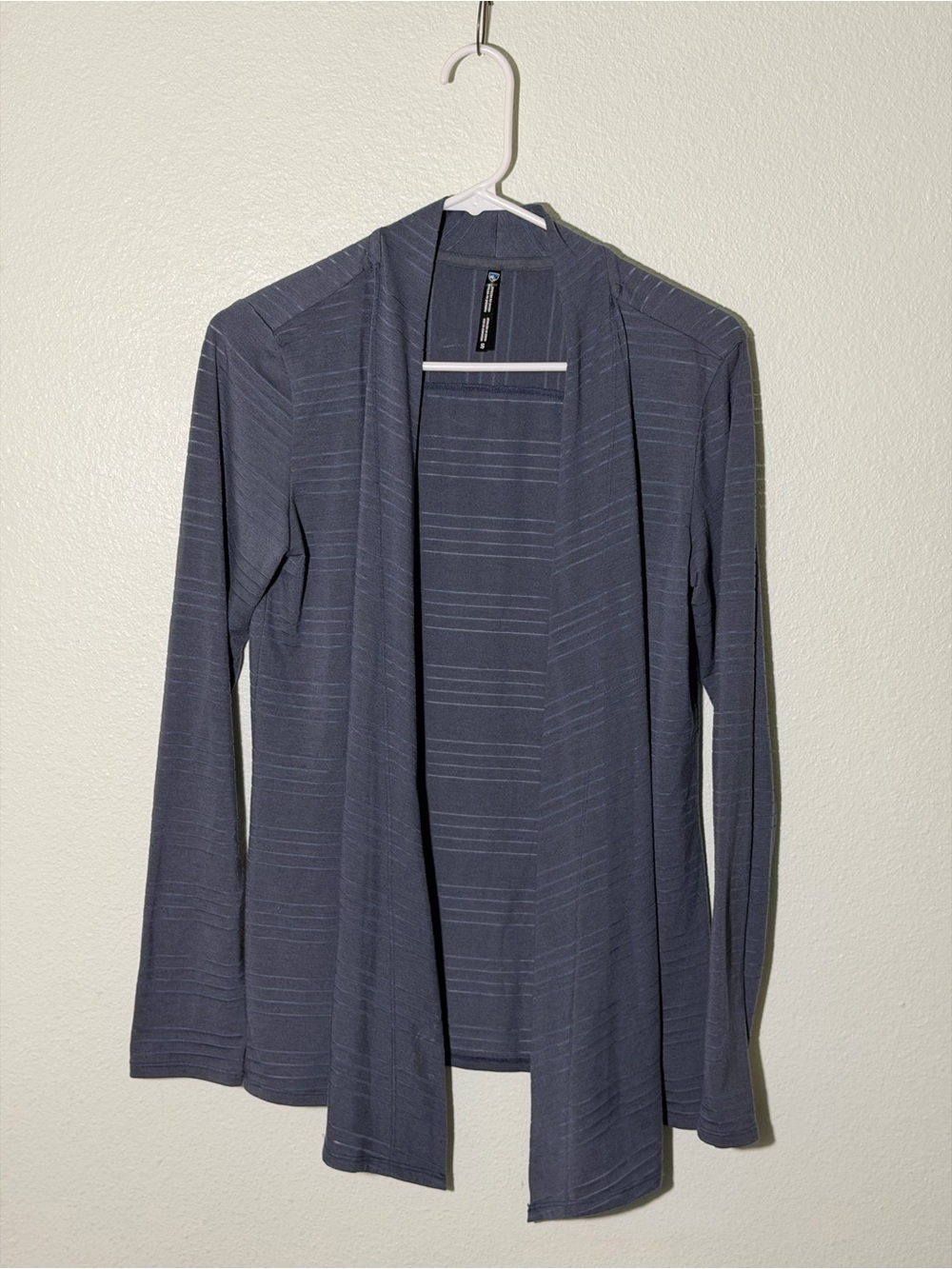 Kuhl Cardigan Women's Small Gray Open Front Shirt 4292